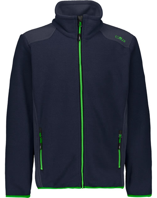 CMP Giacca Knit-Tech Per Bambini - Giacca Calda E Confortevole, Unisex, Per Outdoor E Attività All'aperto - Foto 4