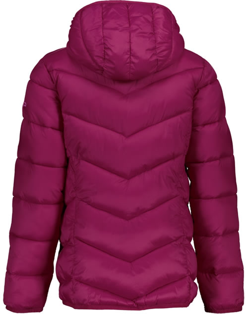 Warme Graue Steppjacke Mit Metallic-Optik Für Mädchen Okaïdi & Obaïbi