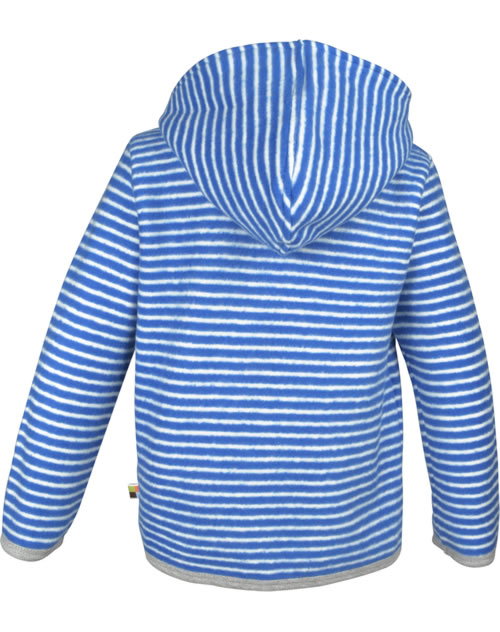 Giacca Bambini Unisex Loud + Proud Con Cappuccio In Cotone Biologico Certificato GOTS - Senza Maniche, Chiusura Lampo - 4