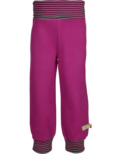 loud + proud Pantaloni Waffle, Certificato GOTS Unisex-Bimbi