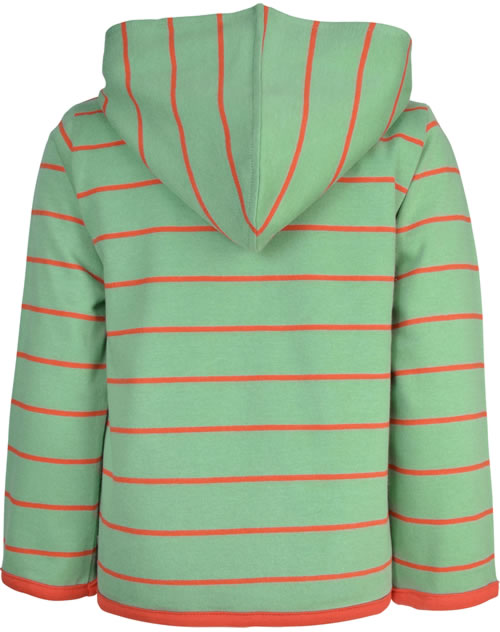 Loud + Proud Kinder Wendejacke Mit Kapuze - GOTS Zertifiziert Bio-Baumwolle