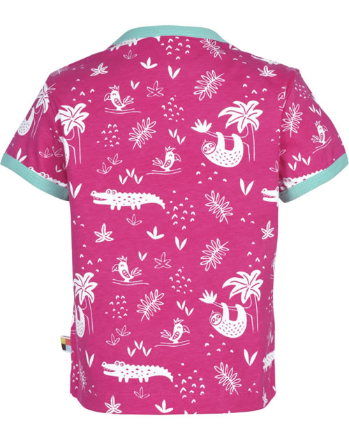 Loud Proud Body Derby Rib, GOTS Zertifiziert Ensemble De T-Shirt Bambins, Rosé, 74/80 Mixte Bébé