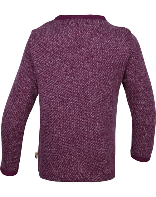 Felpa Unisex Bambini Loud + Proud In Misto Cotone E Lana - Maglia A Maniche Lunghe Con Stampa Pinguini, Morbida, Prodotta In Portogallo, GOTS
