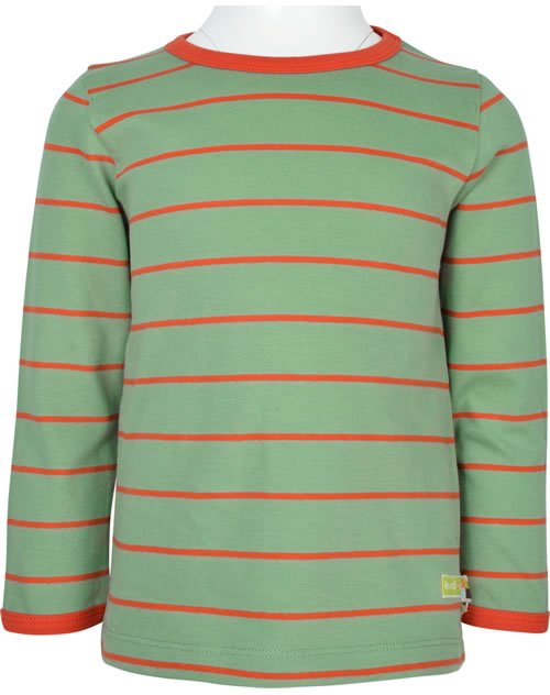 Felpa Unisex Bimbi Loud + Proud A Righe In Cotone Biologico - GOTS Certified - Manica Lunga, Morbida E Comoda