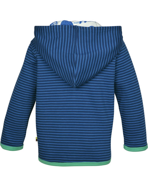 Loud + Proud Baby Wendejacke Strick - GOTS Zertifiziert Bio Baumwolle