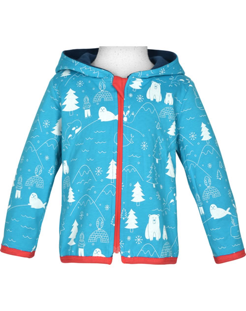 Giacca Reversibile Loud+Proud Unisex Bambini - Cotone GOTS Ultramarine 0-24 Mesi - Foto 1