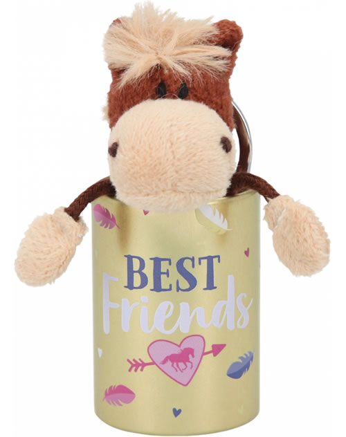 Depesche Miss Melody DIY Schlüsselanhänger Set - Mit Karabinern & 10m Baumwollband In Rosa