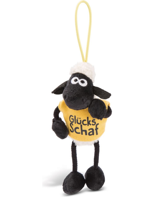 NICI Schlüsselanhänger Shaun Das Schaf – Shirley, 10 Cm, Plüsch, Mit Metallring