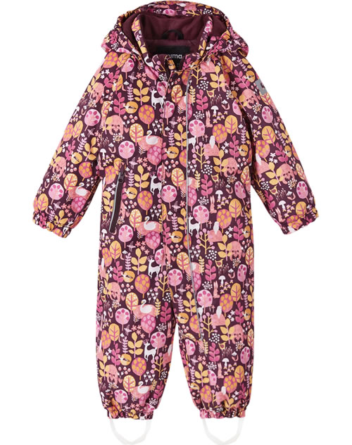 Reima ReimaTec Mutka Kinderwinterjacke - Wasserdicht, Atmungsaktiv, Warm, Mit Kapuze, Rosa