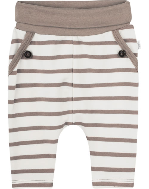 Sanetta Pantaloni Bimba In Puro Cotone - Comodi Con Cintura Elastica, Lavabili In Lavatrice - Abbigliamento Bambina - 3