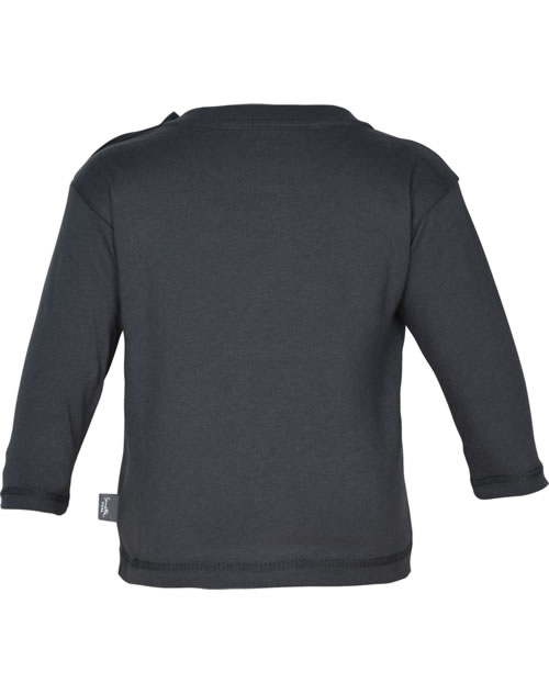 Sanetta Pure Shirt à manches longues seal grey