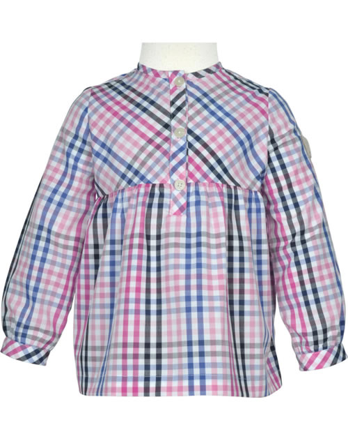 Steiff Baby-Mädchen Bluse Langarm - Romantische Tunika Mit Herzchen-Muster