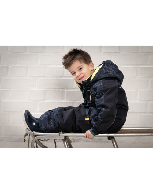 Steiff Schneeanzug Größe 92 - Warmer Winter Overall Mit Kapuze Für Kinder