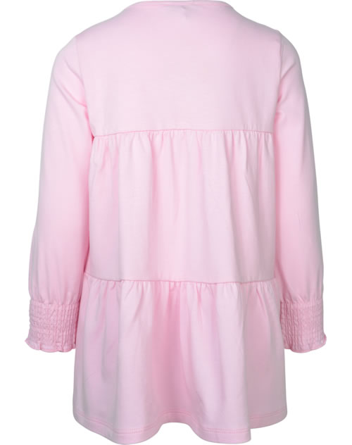 Steiff Shirt tunic long sleeve BEACH PLEASE Mini Girls sweet lilac