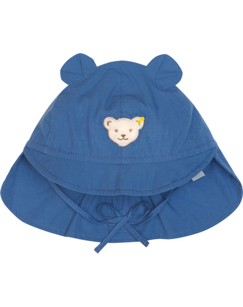 Steiff Berretto Classico Per Bambini E Ragazzi, Lavabile In Lavatrice, Con Orsetto - 2