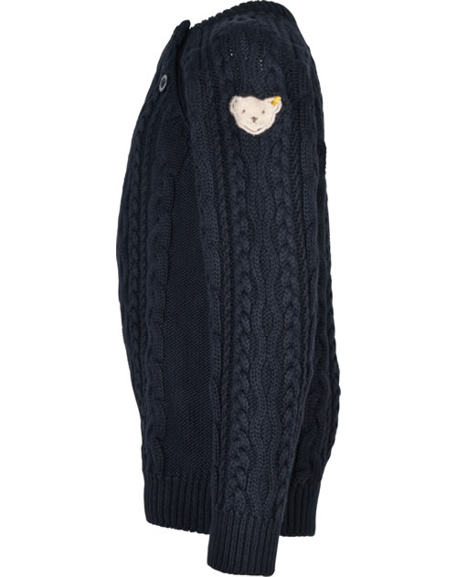 Steiff Jungen Pullover - Klassiker Mit Teddybär Motiv