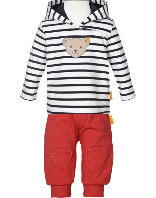 Outlet Steiff Baby-Sweatshirt Für Mädchen Kuschelig Mit Teddy