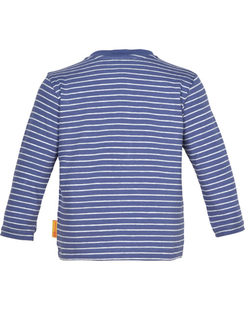 Steiff Baby-Jungen T-Shirt Mit Langen Ärmeln – Zeitloser Klassiker Mit Teddybär-Motiv – Aus Hochwertiger Baumwolle, Maschinenwaschbar, Für Jeden Anlass