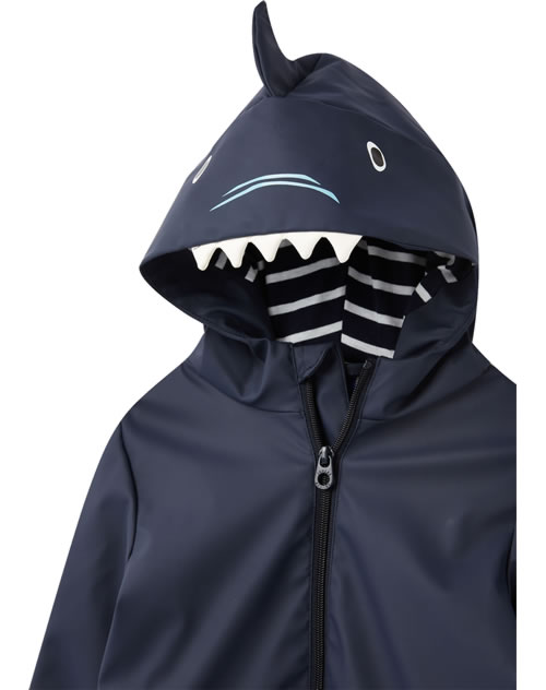 Tom Joule Wasserdichte PURegenjacke RIVERSIDE navy shark kaufen