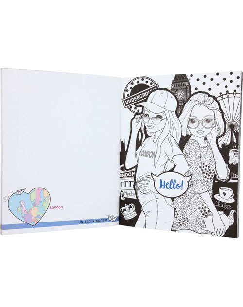 TOPModel Malbuch Colour & Design Book 11670 kaufen | papiton.de