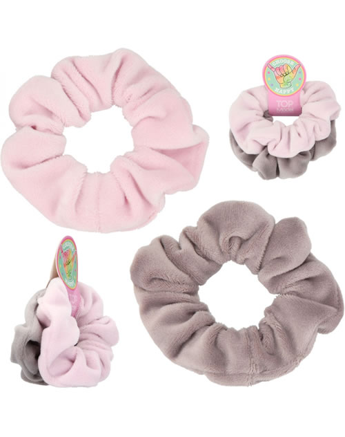 12er Pack Scrunchies Haargummis Aus Baumwolljersey – Weich, Dehnbar & Ohne Haarknick | 12,5 Cm Durchmesser | Einfarbig Oder Bunt