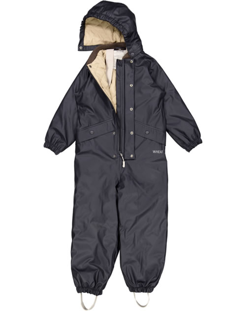 kids rainsuit (two prints available) – beo Images... Wheat Kids Thermo rain suit overall with hood AIKO deep well shop ...