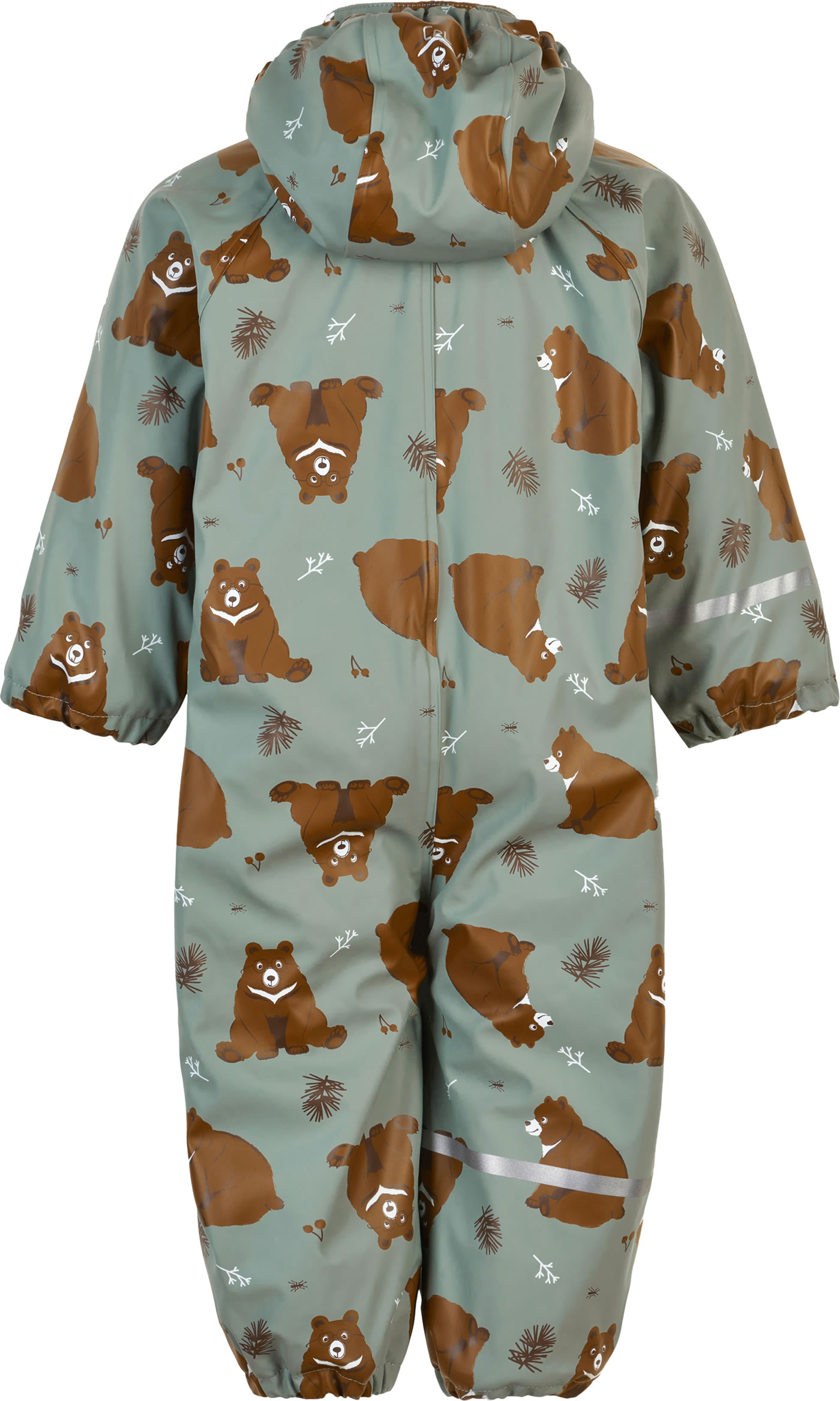 CeLaVi PU Rain suit overal with fleece RECYCLED bear slate gray shop