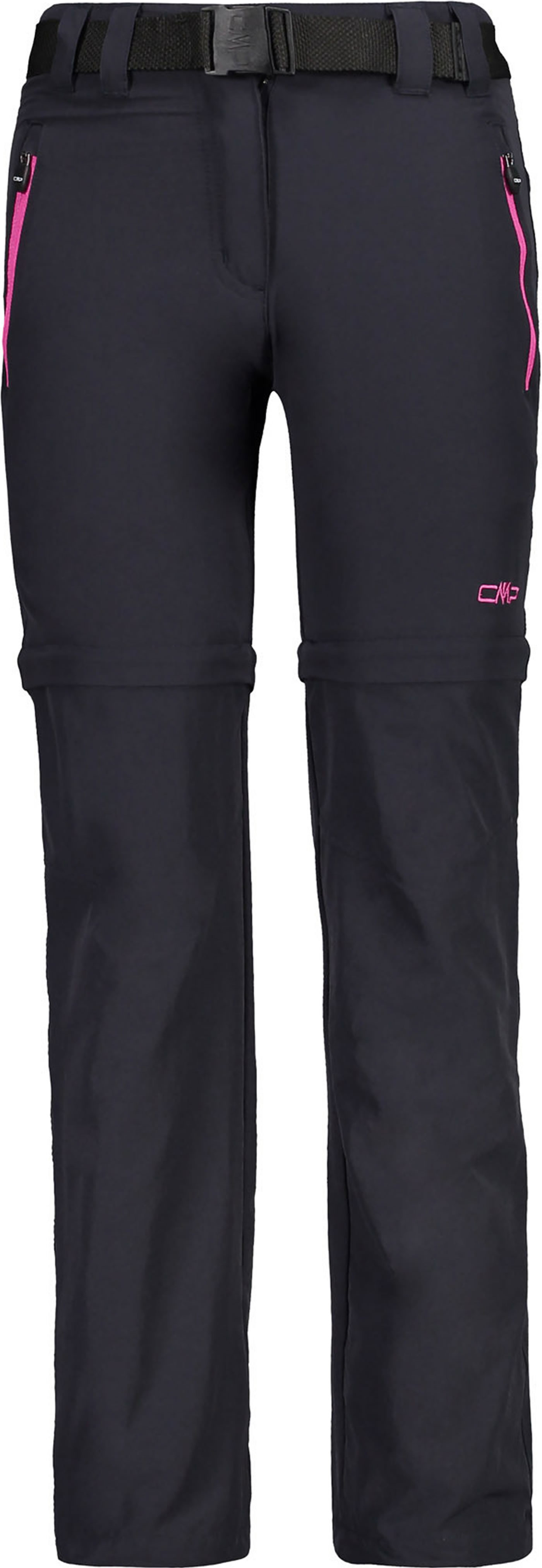 CMP Damen Zip Off Pants – Wandelbare Outdoor-Hose Aus Stretch-Nylon Mit UPF 40 & Dry Function