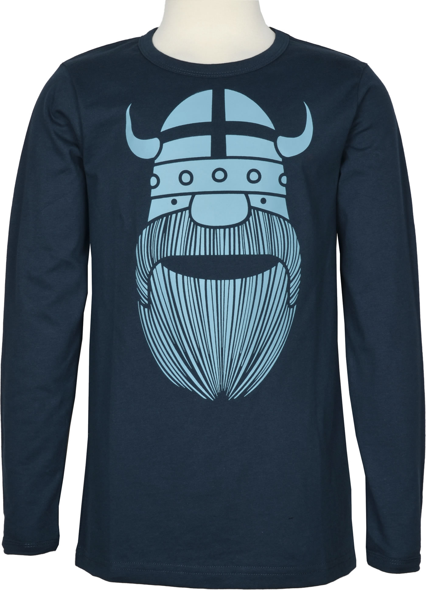 Danefae Shirt long sleeves ERIK BASIC deep ocean shop online at Papiton.