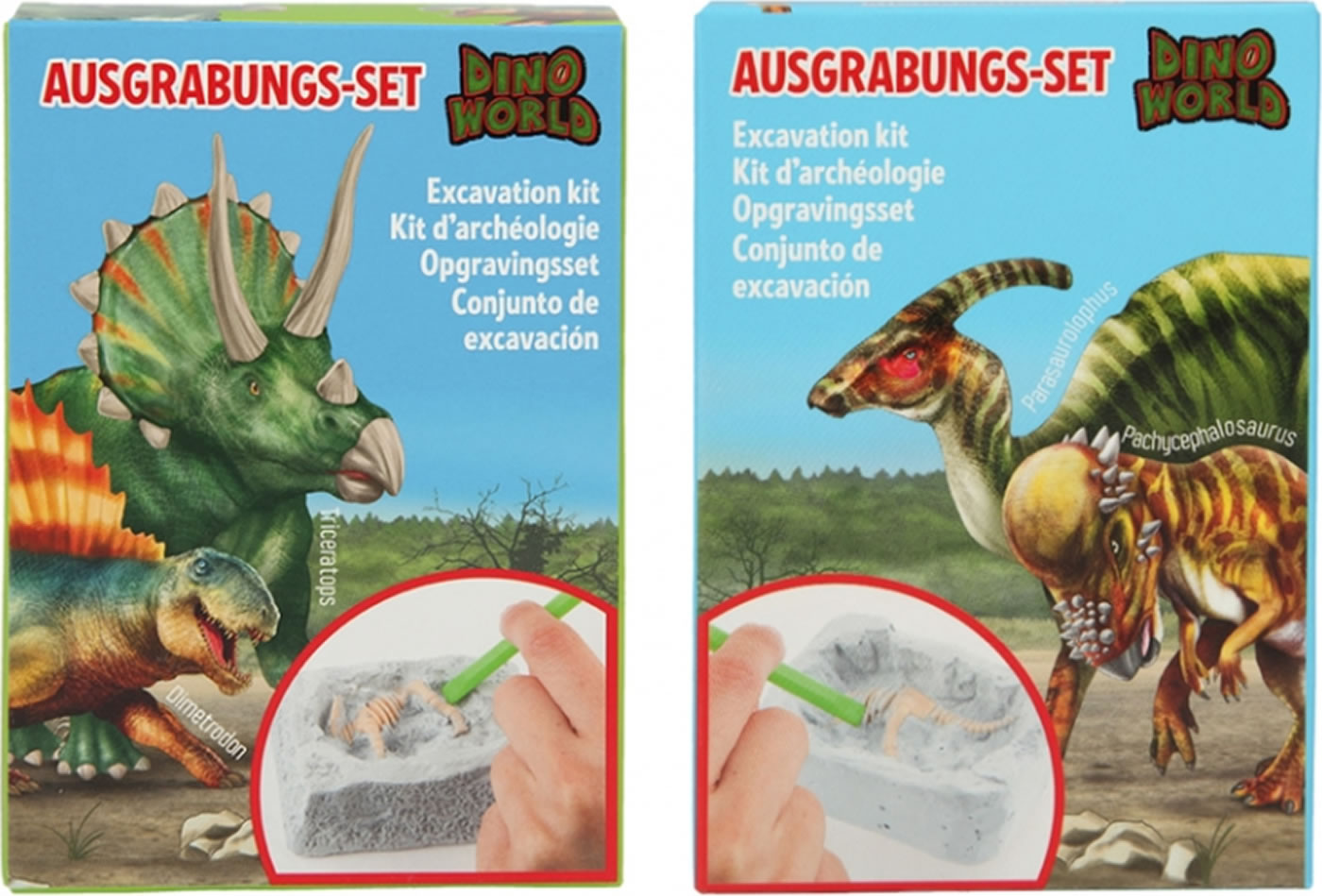 DINO WORLD Ausgrabungs-Set mit Pterosaurus 