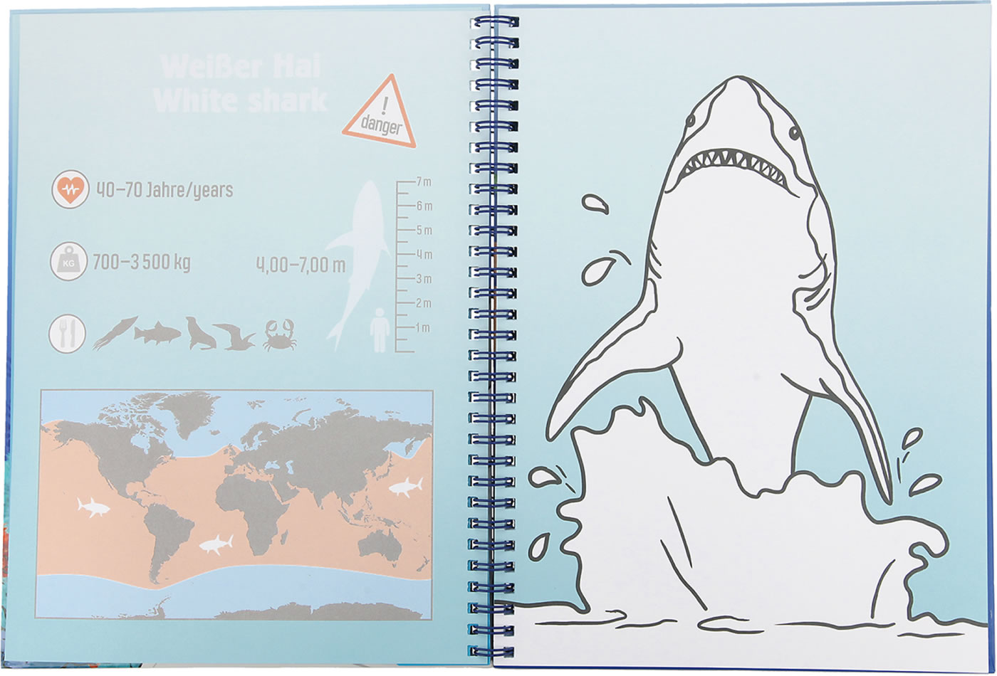 Dino World Colouring Book - Galaxy
