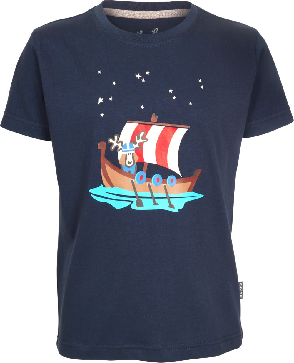 Elkline Kinder TShirt Kurzarm SEEFAHRER blueshadow kaufen papiton.de