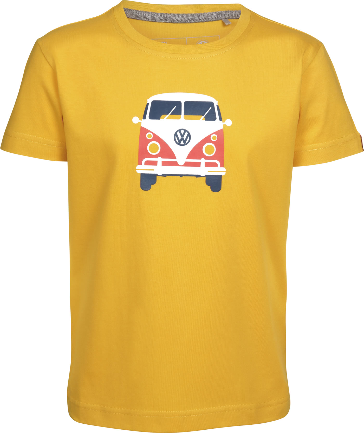 Elkline T-shirt Bambini Con Stampa VW Bulli - 100% Cotone Biologico Certificato GOTS - Girocollo Maniche Corte