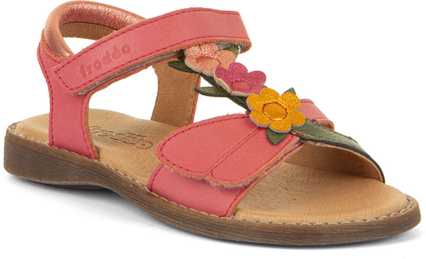 Froddo Kinder-Sandale 'Lore Lola' aus Leder - Coral - 26