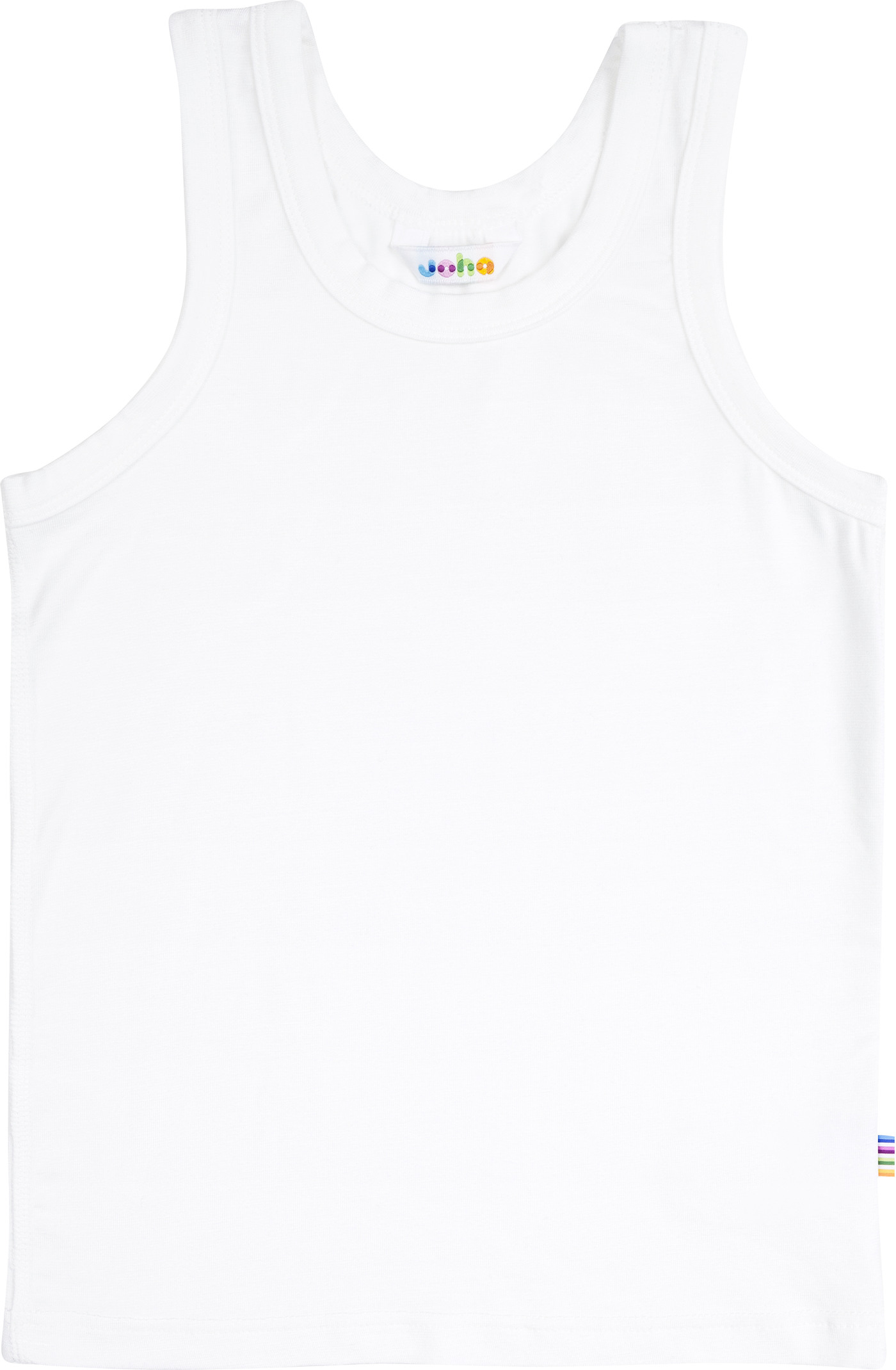 Joha Unterhemd unifarben aus Bambus-Viskose/Lycra - White - 98/104