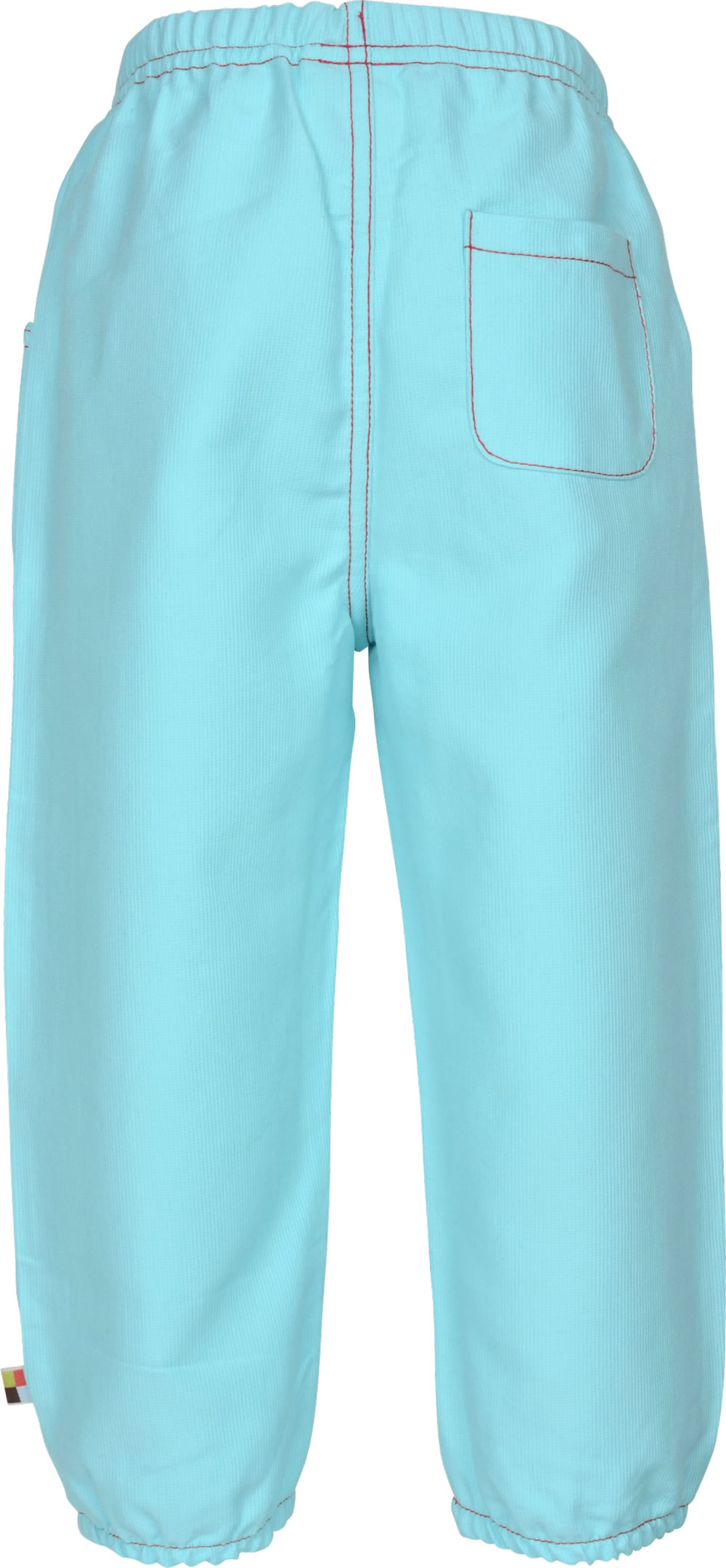 Loud + Proud Mädchen Hose - Bio Baumwolle GOTS Zertifiziert Rippenstruktur