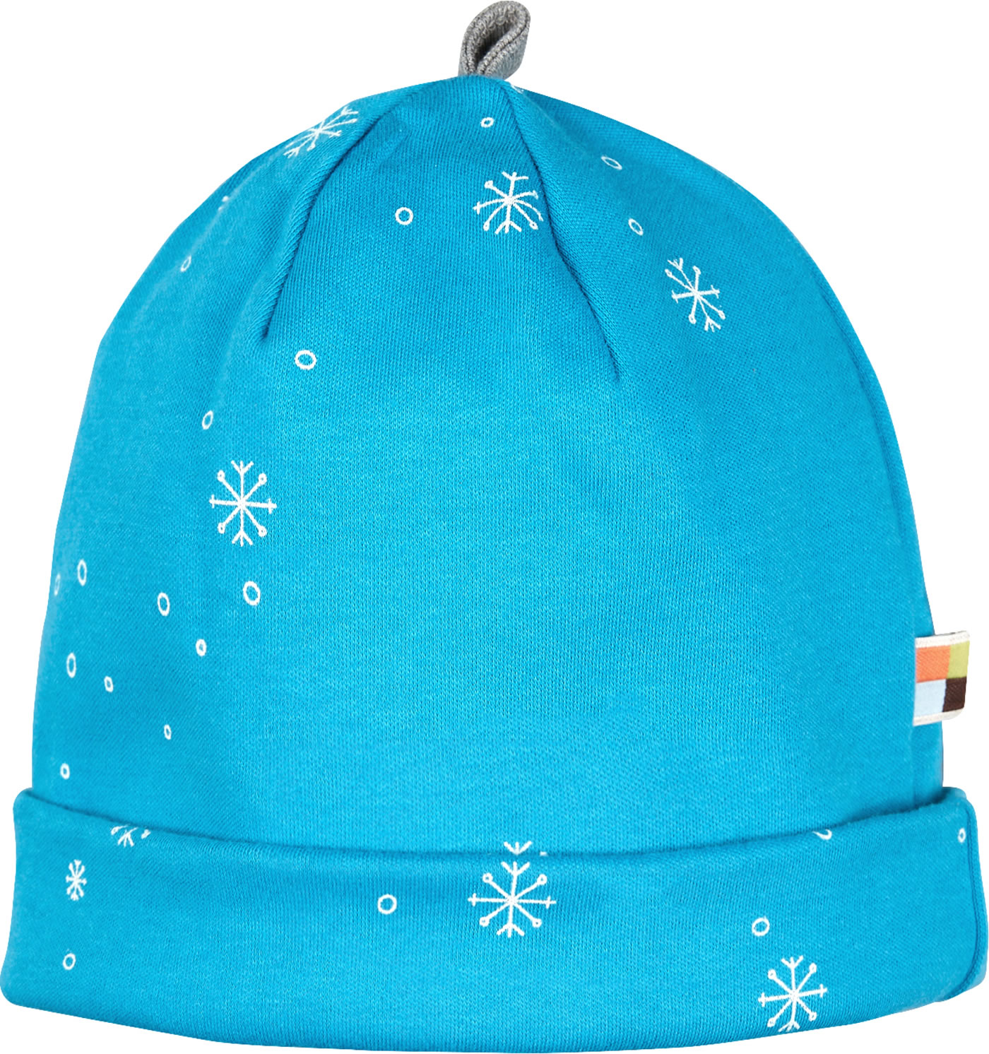 Loud + Proud Baby-Beanie – GOTS-zertifiziert, Bio-Baumwolle, Bedruckt, Mit Umgeklappter Kante