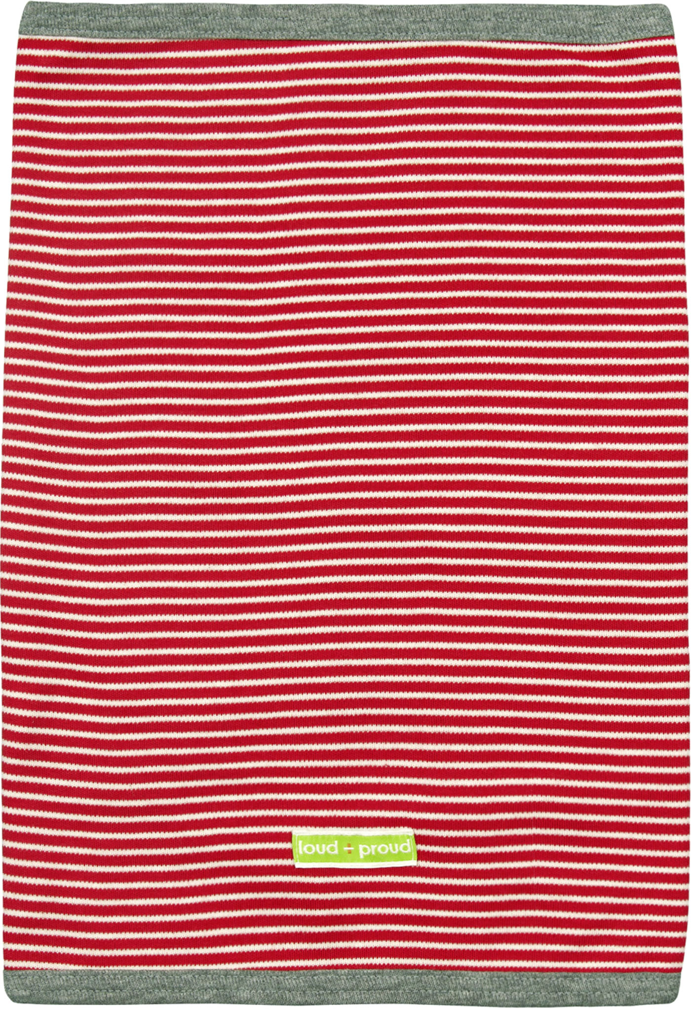 Loud + Proud Schlauchschal Waffel-Optik - GOTS Zertifiziert | 100% Bio-Baumwolle | Made In Portugal | Waschbar 30°C