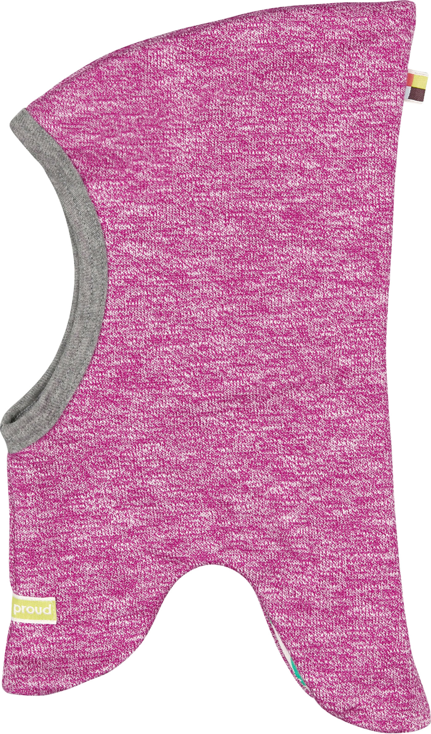 Loud + Proud Mädchen Schlupfmütze – GOTS Zertifiziert, Bio-Baumwolle, Wendbar Fleece/Jersey