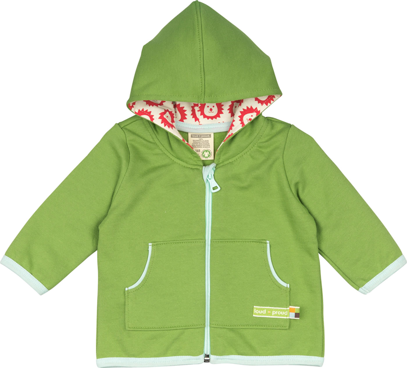 Loud + Proud Mädchen Sweatshirt GOTS Zertifiziert - Bio Baumwolle Sweat