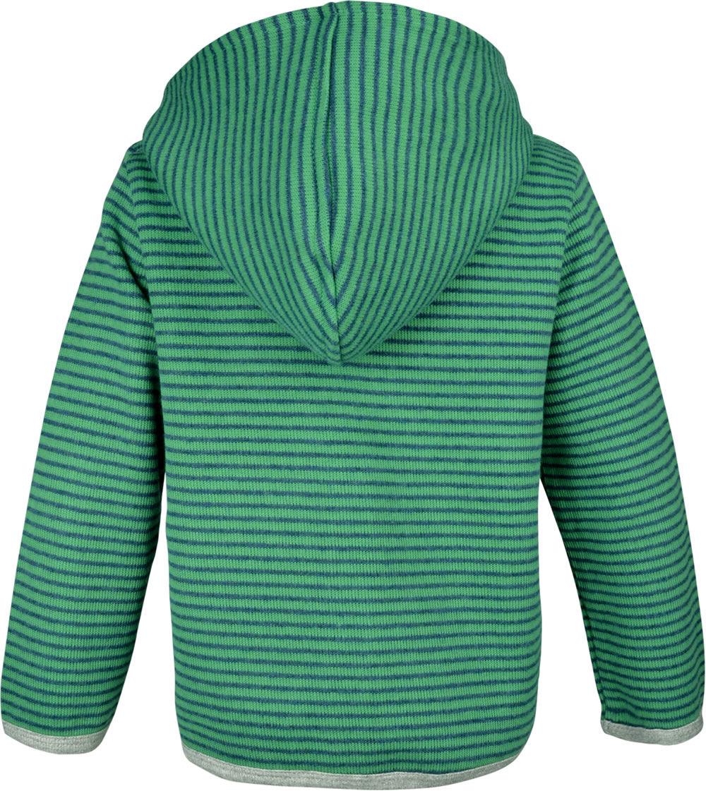 loud + proud mit Druckmotiv, GOTS Zertifiziert Maglia di Tuta, Blu Oltremare, 62-68 Unisex-Bambini