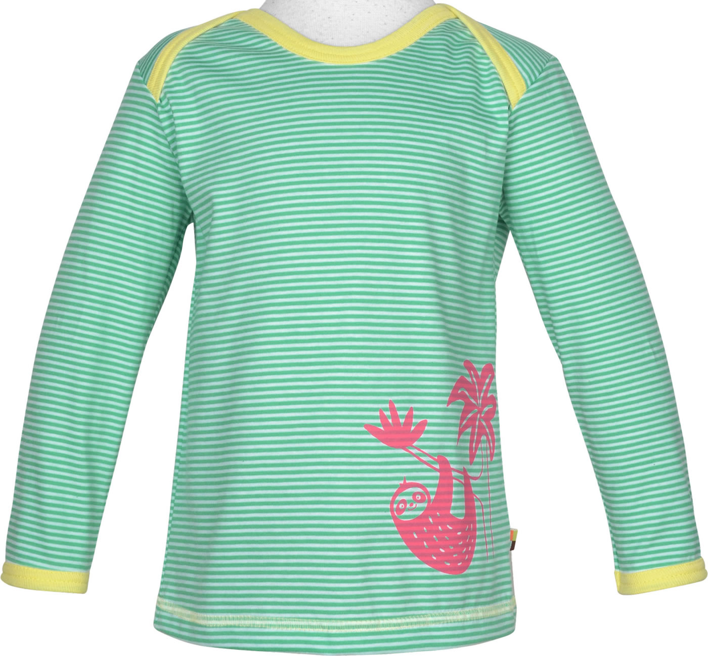 Maglietta Bambino Loud+Proud 204 - Cotone Biologico Con Stampa Balene, Verde Muschio - Foto 4