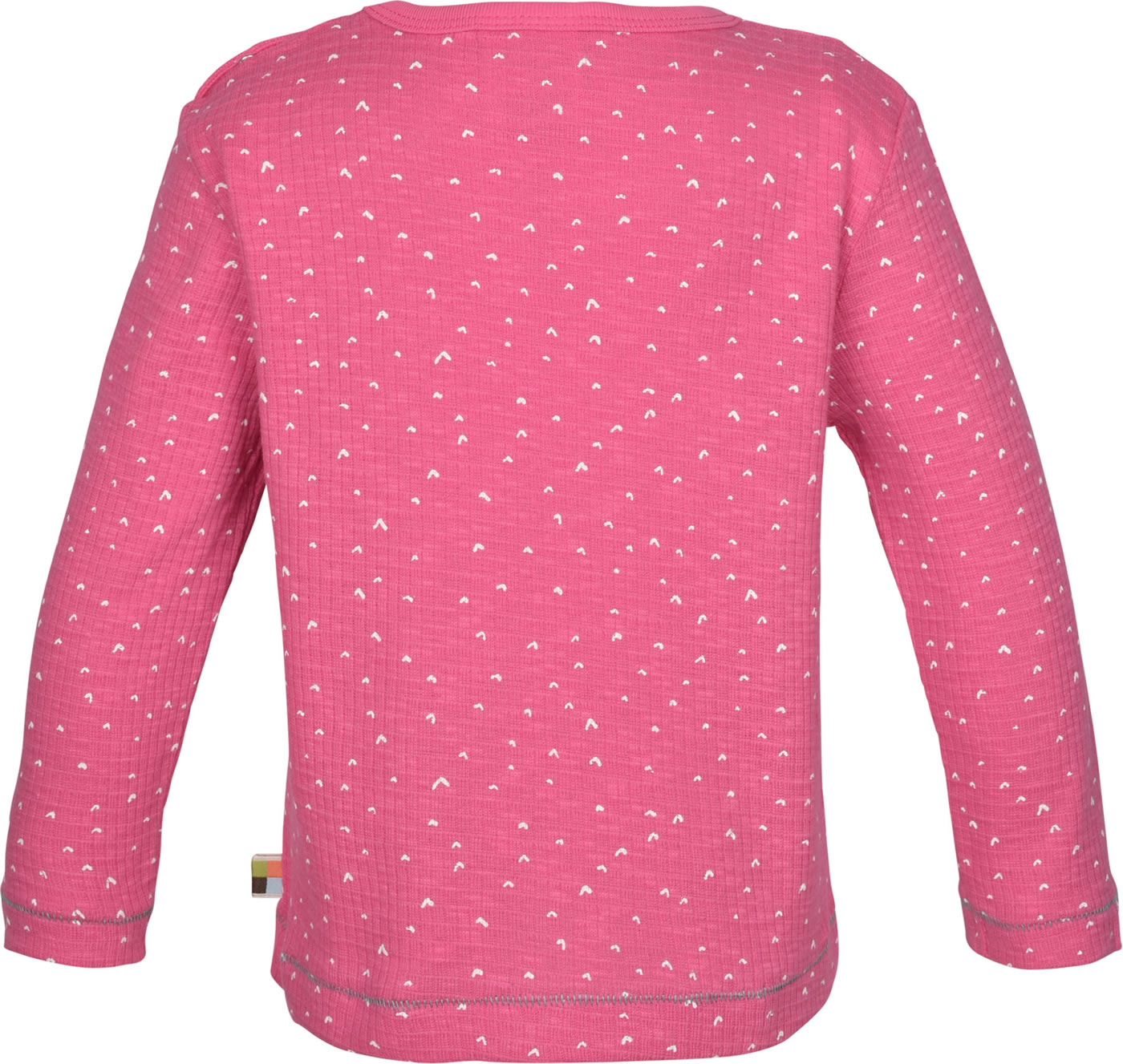 loud + proud Langarm mit Druck, GOTS Zertifiziert Maglietta a Maniche Lunghe, Curry, 62-68 Unisex-Bambini e Ragazzi