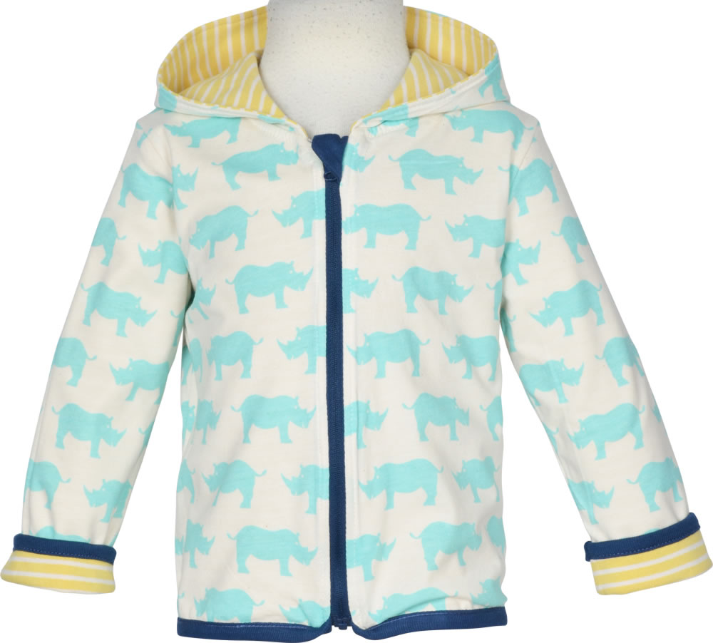 Loud + Proud Giacca Reversibile Bimbi: Due Look In Uno, 100% Bio!