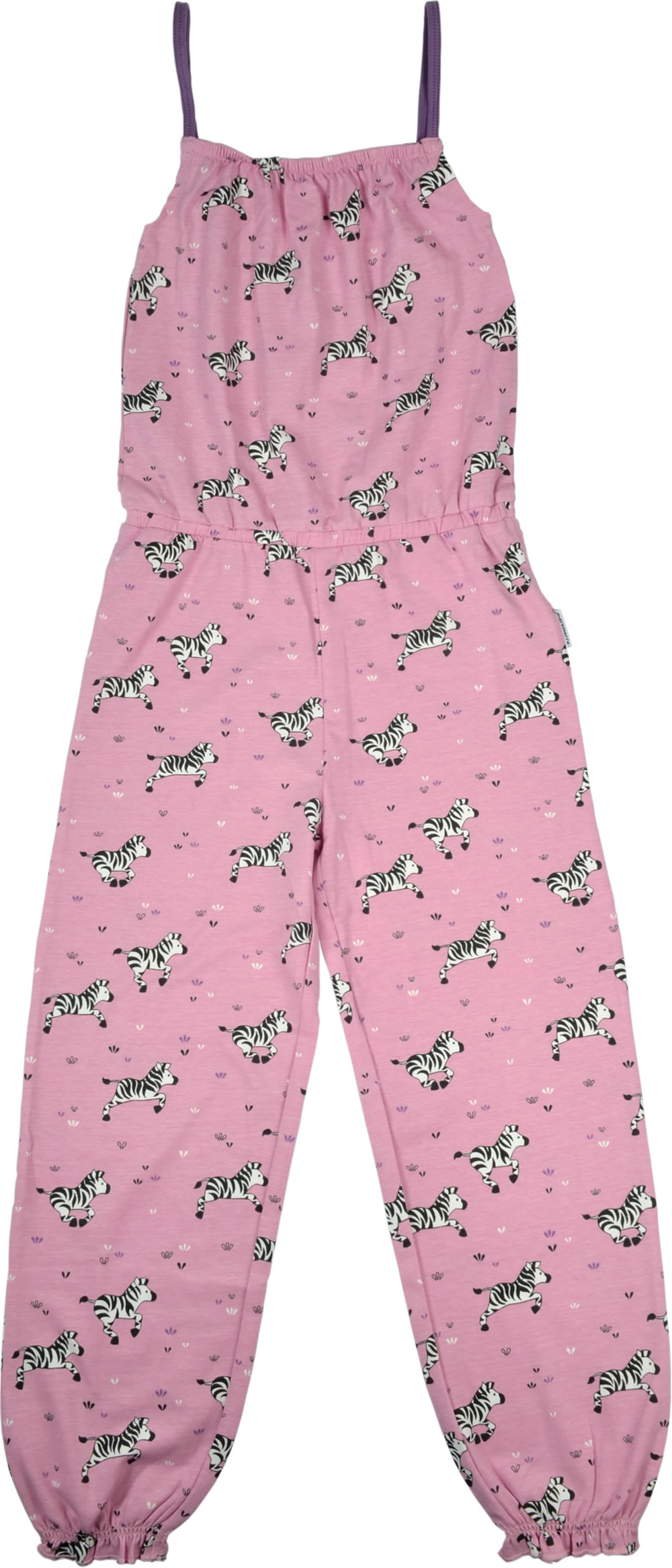 Maxomorra Mädchen Overall Kurz - Bio Baumwolle Mit Einhorn & Luftballon Motiv