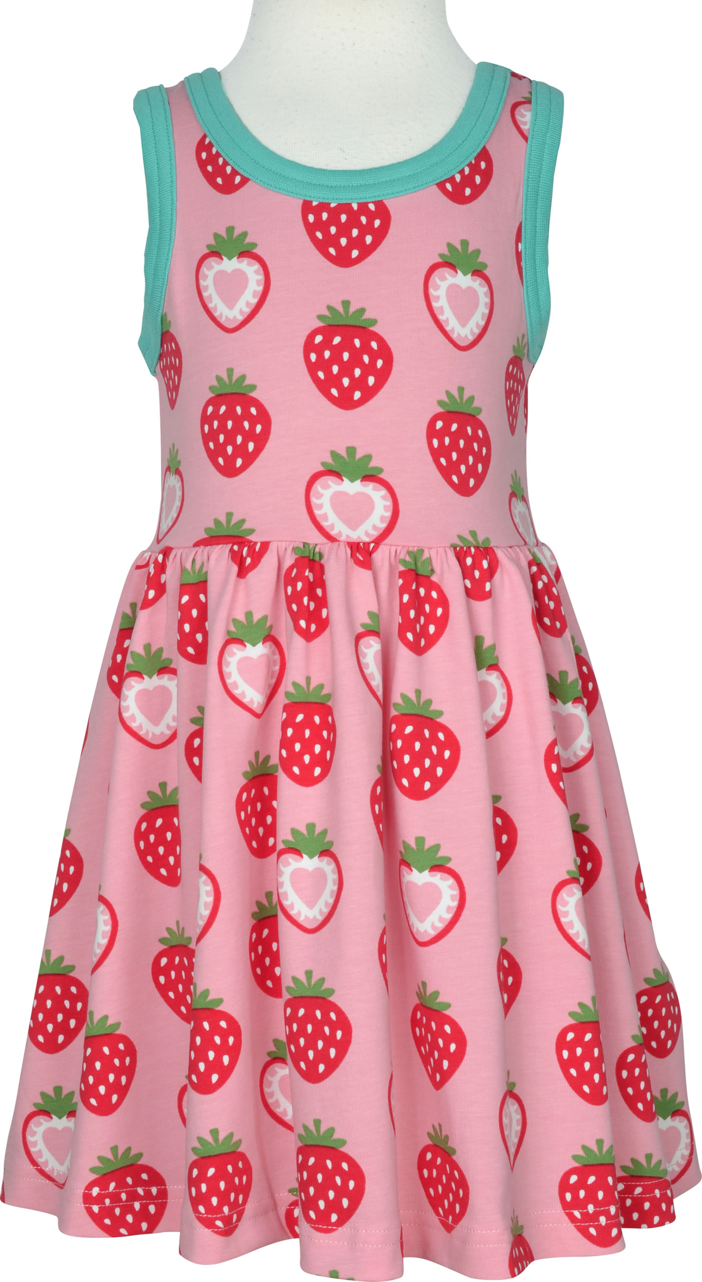 Maxomorra Girl Jumpsuit kurz Strawberry