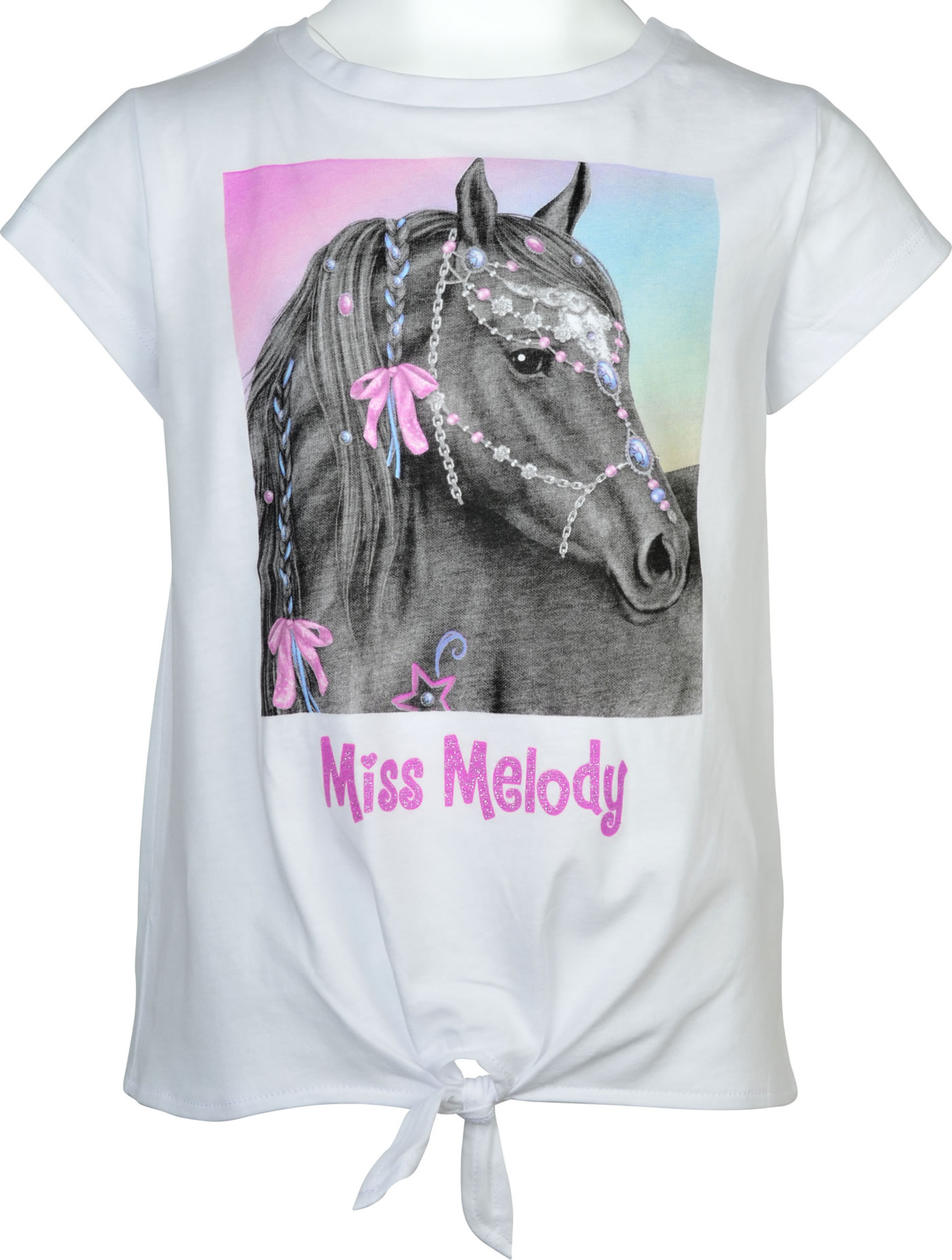 withe Kurzarm Melody bright Miss T-Shirt kaufen