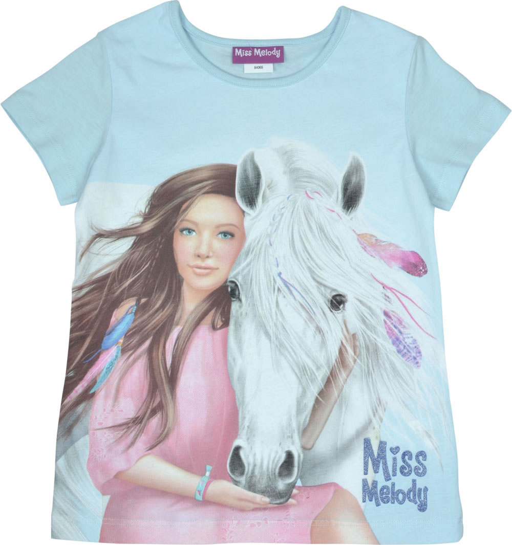 Miss Melody T-Shirt Kurzarm SIENNA UND MISS MELODY cool blue kaufen