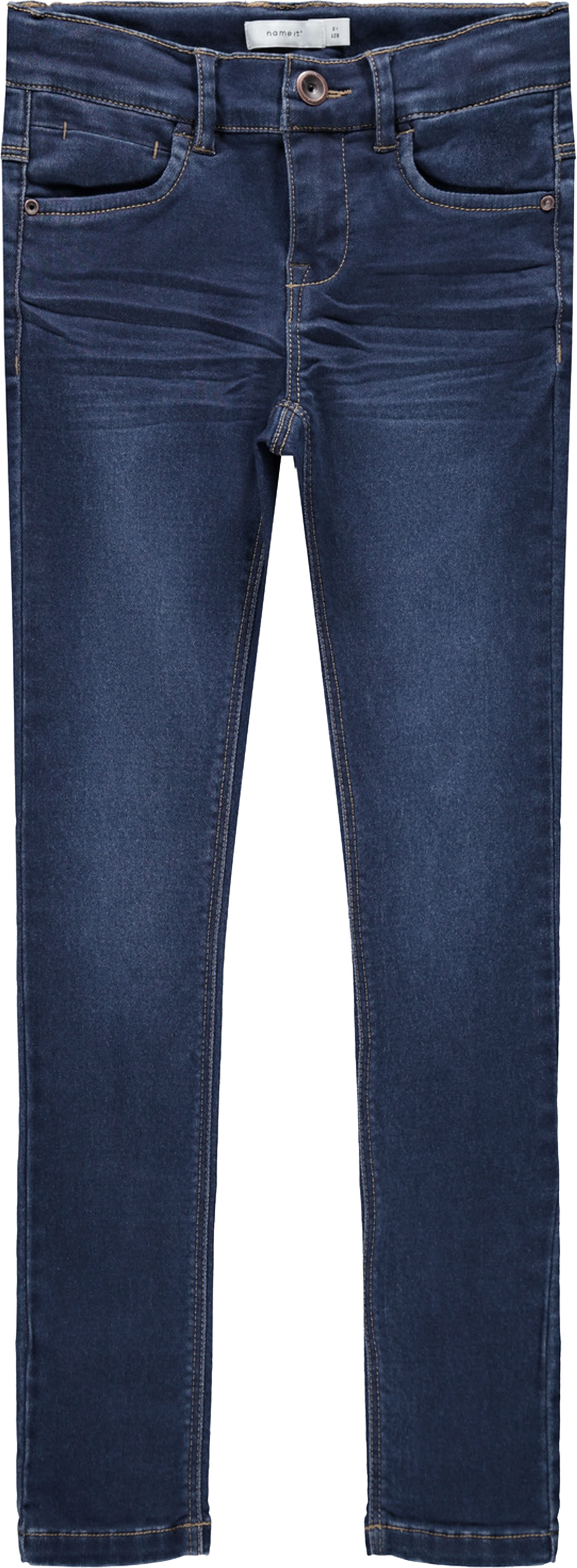 Jeans Pour Fille NAME IT - Coupe Confort, 77% Coton, 22% Polyester, 1% élasthanne