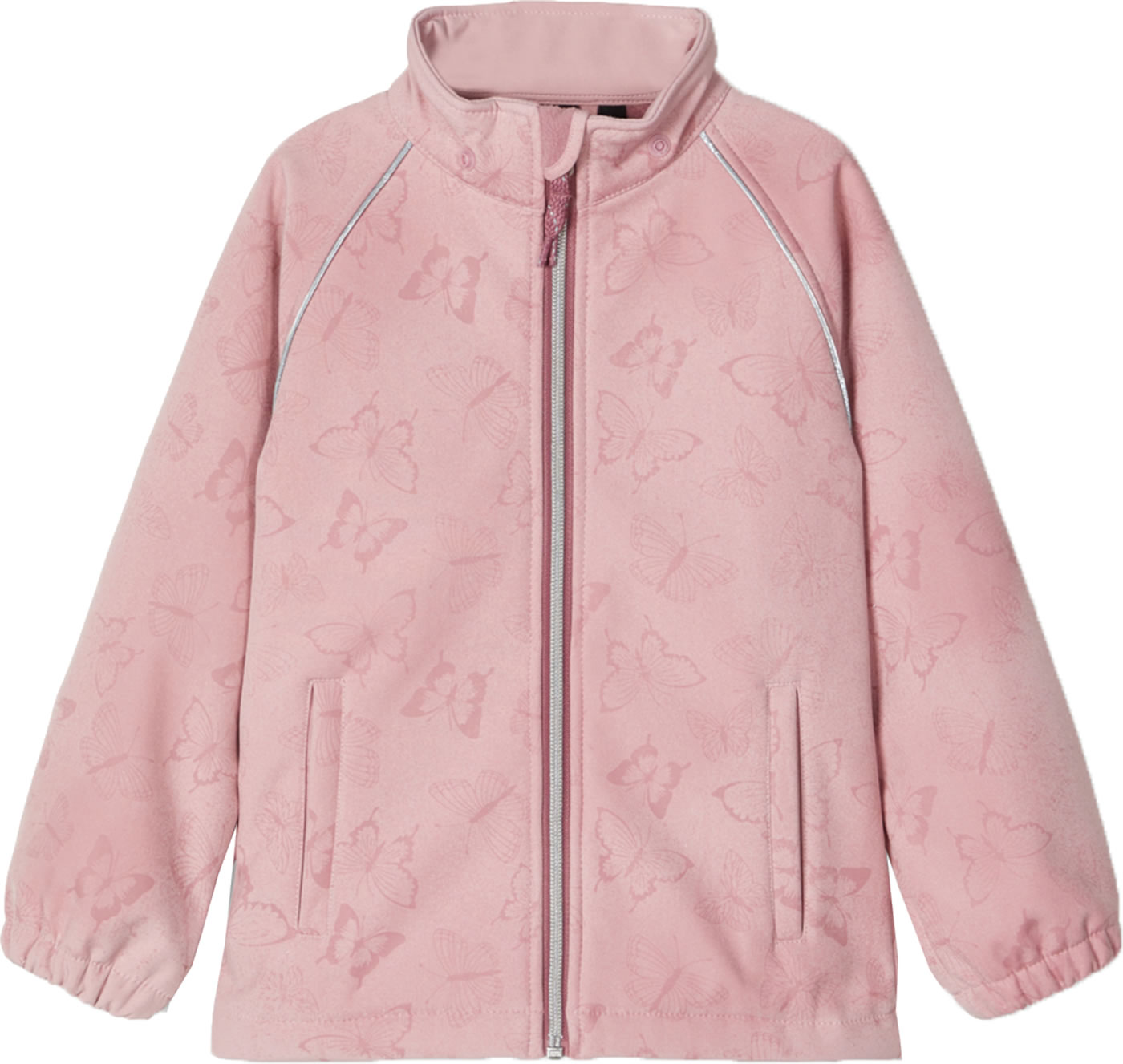 NAME IT Mädchen Softshell Jacke - Hyacinth Farbe Mit Kapuze Und Taschen